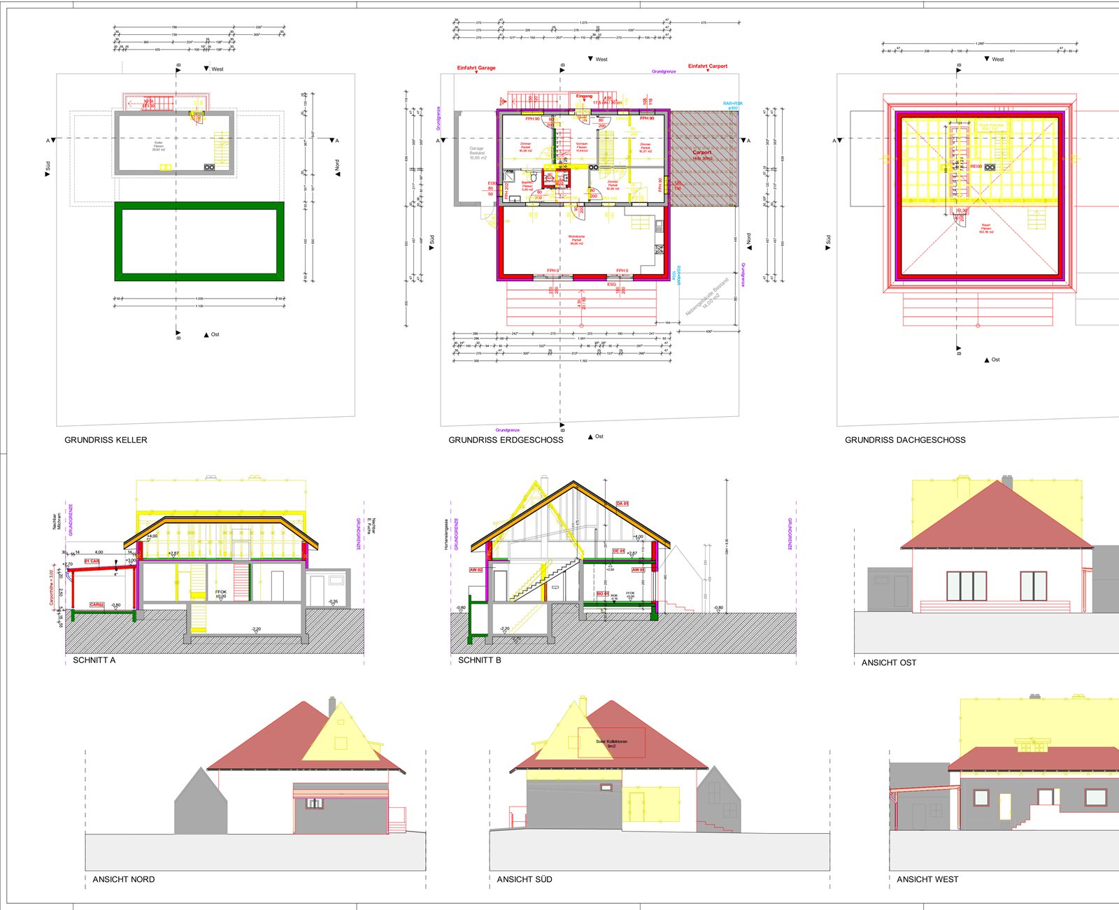 Ternitz — Extension, restructuration & carport