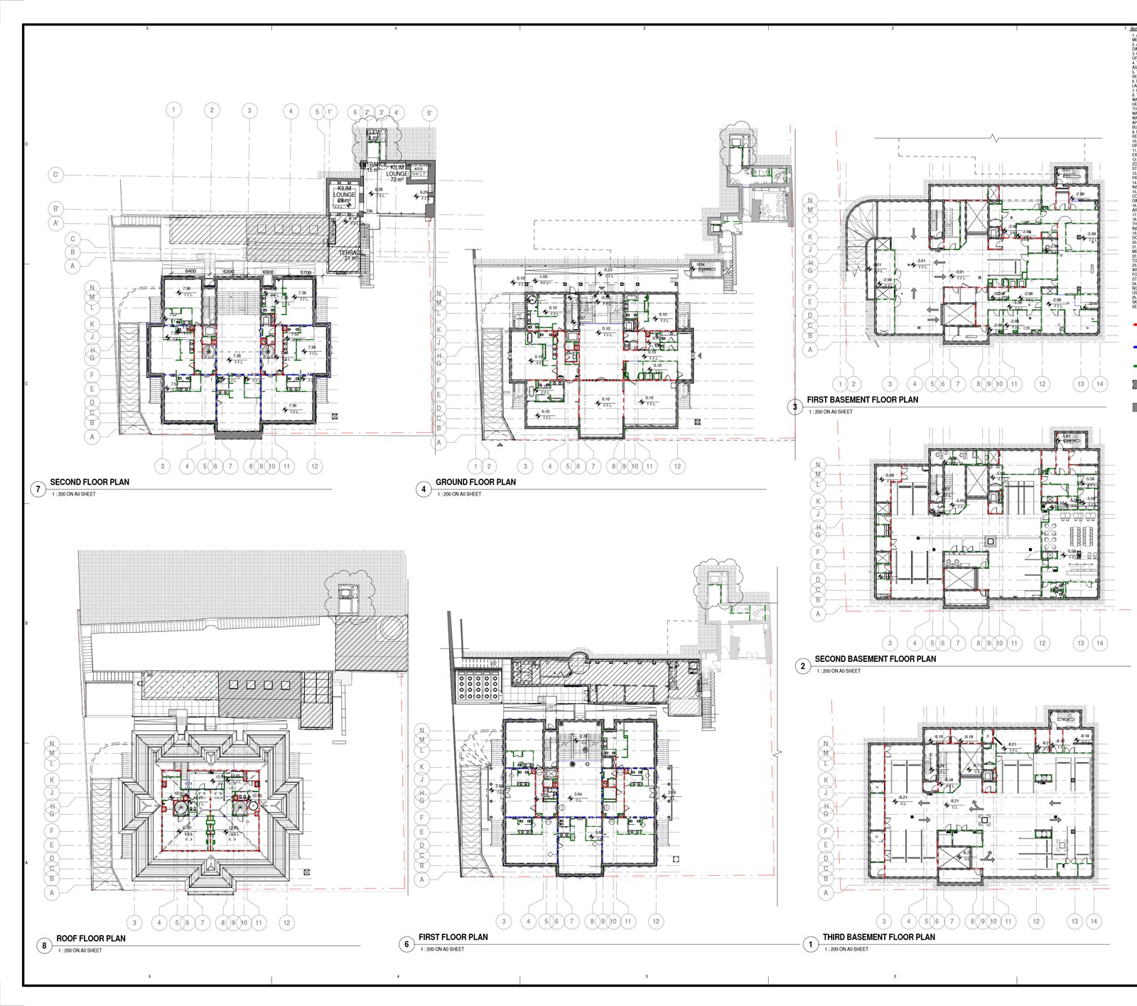 Leopoldstadt — Inventaire, plans d'ensemble